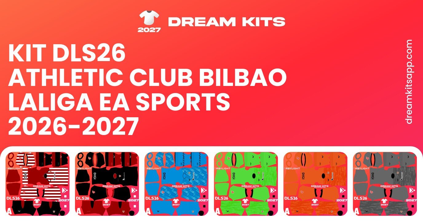 Athletic Club Bilbao Kits LaLiga EA Sports 2026-2027 DLS26