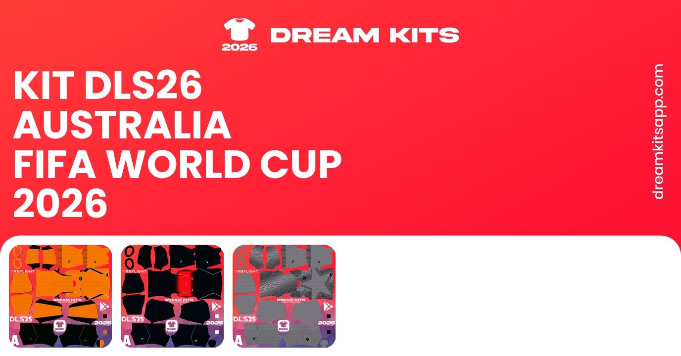 Australia Kits FIFA World Cup 2026 DLS26