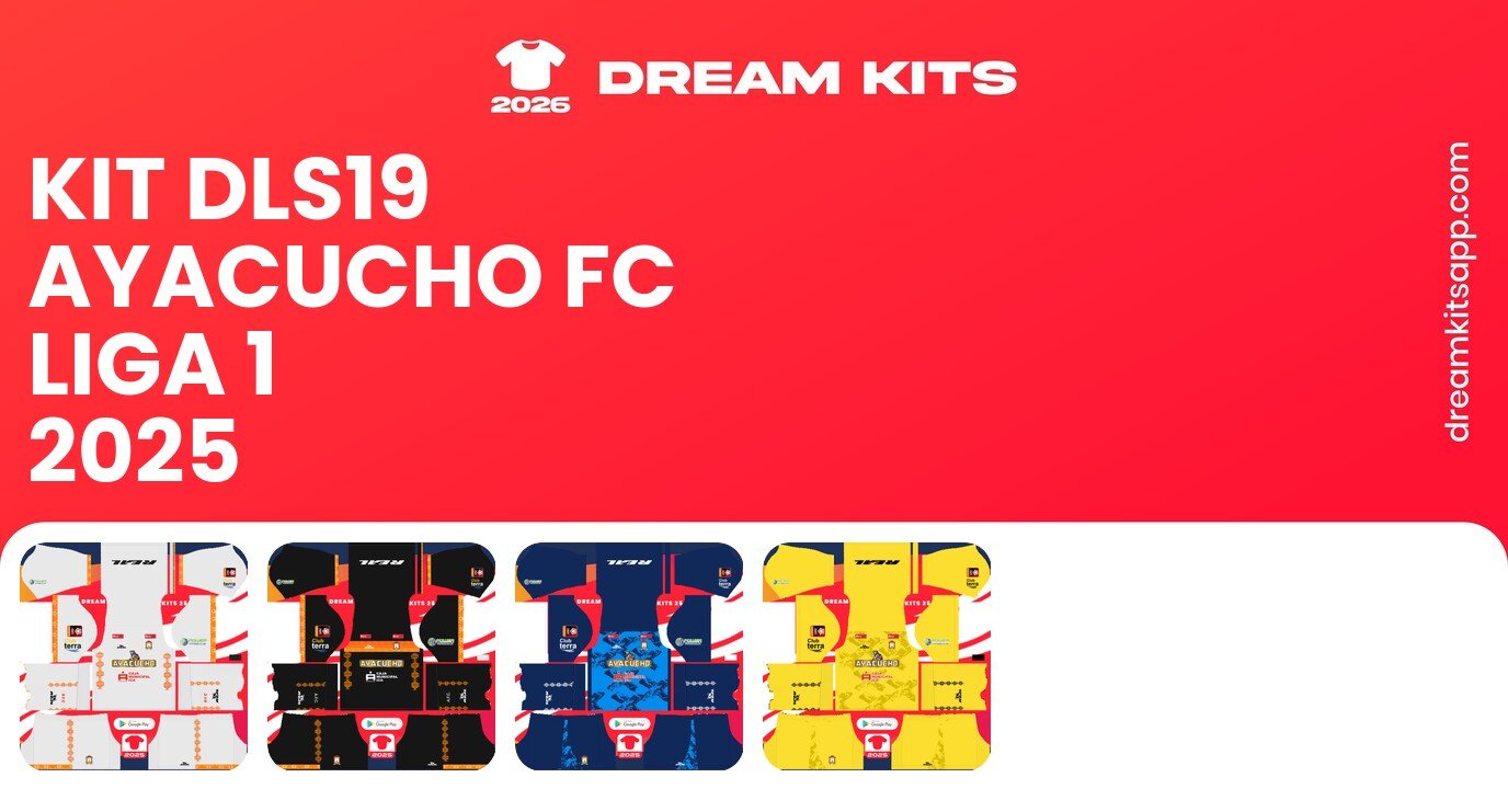 Ayacucho FC Kits Liga 1 2025 DLS19