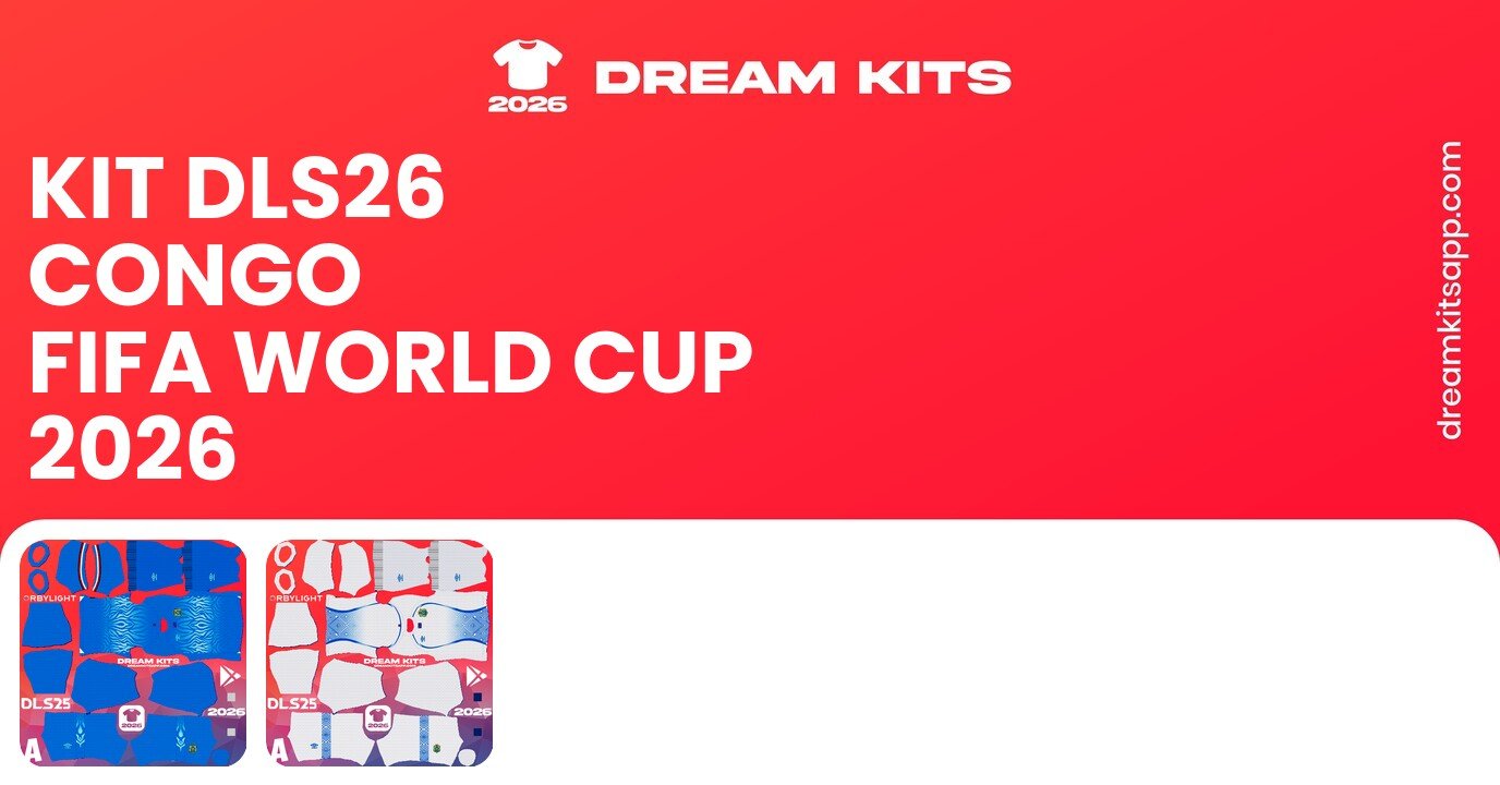 Congo Kits FIFA World Cup 2026 DLS26