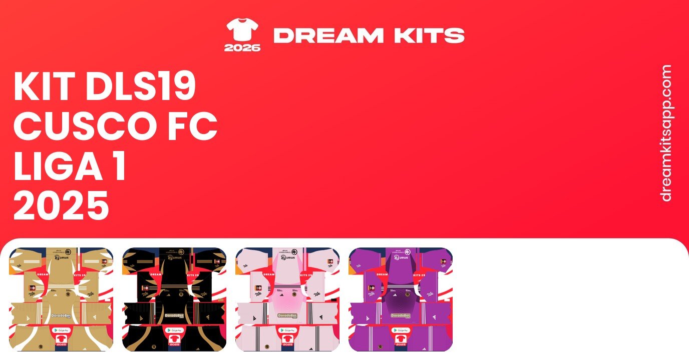 Cusco FC Kits Liga 1 2025 DLS19