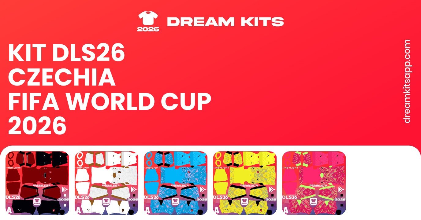 Czechia Kits FIFA World Cup 2026 DLS26