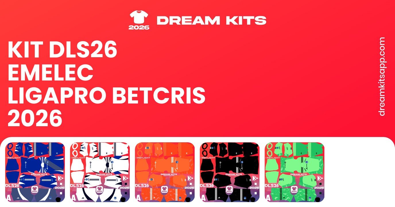 Emelec Kits LigaPro Betcris 2026 DLS26