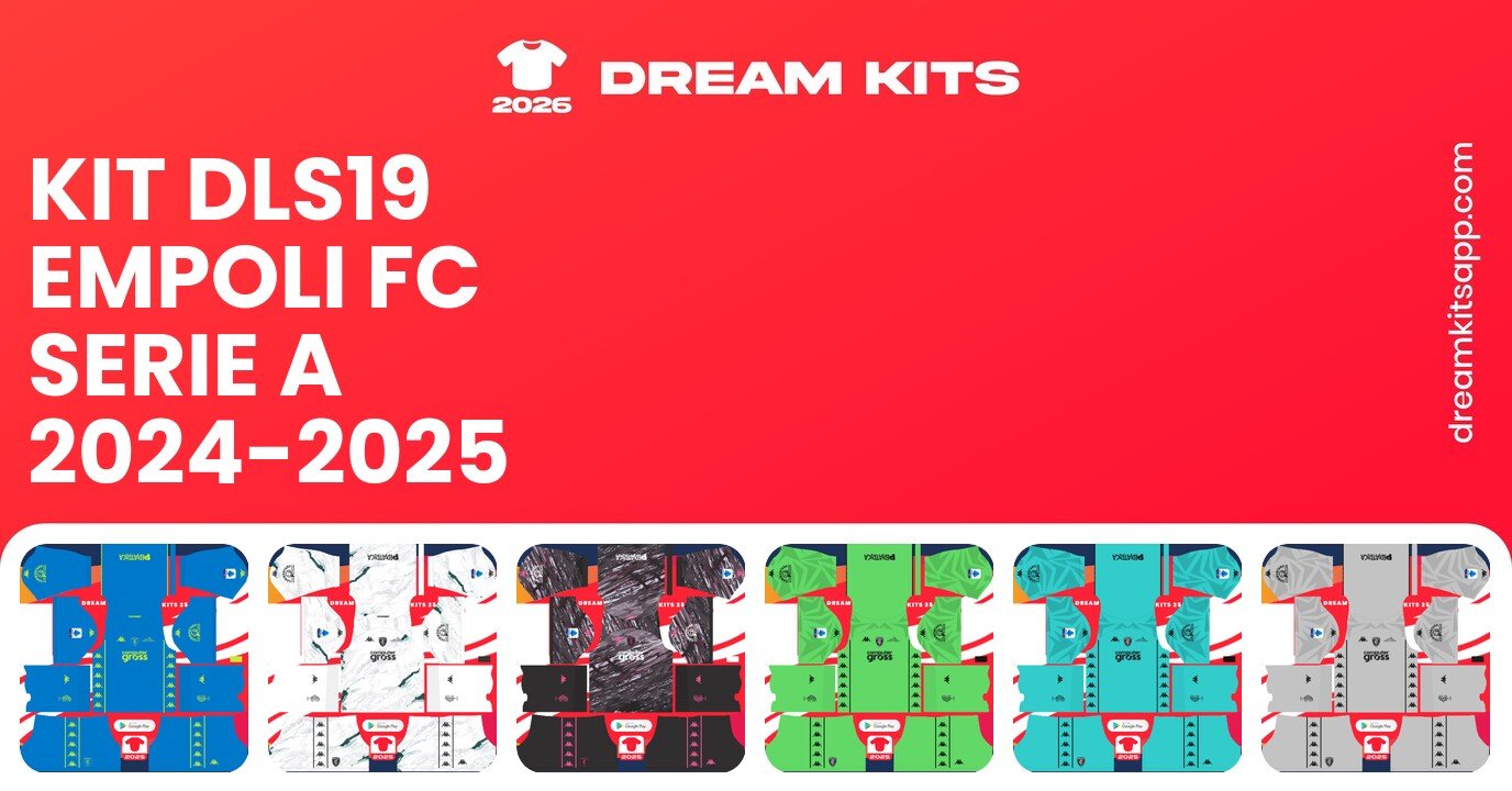 Empoli FC Kits Serie A 2024-2025 DLS19