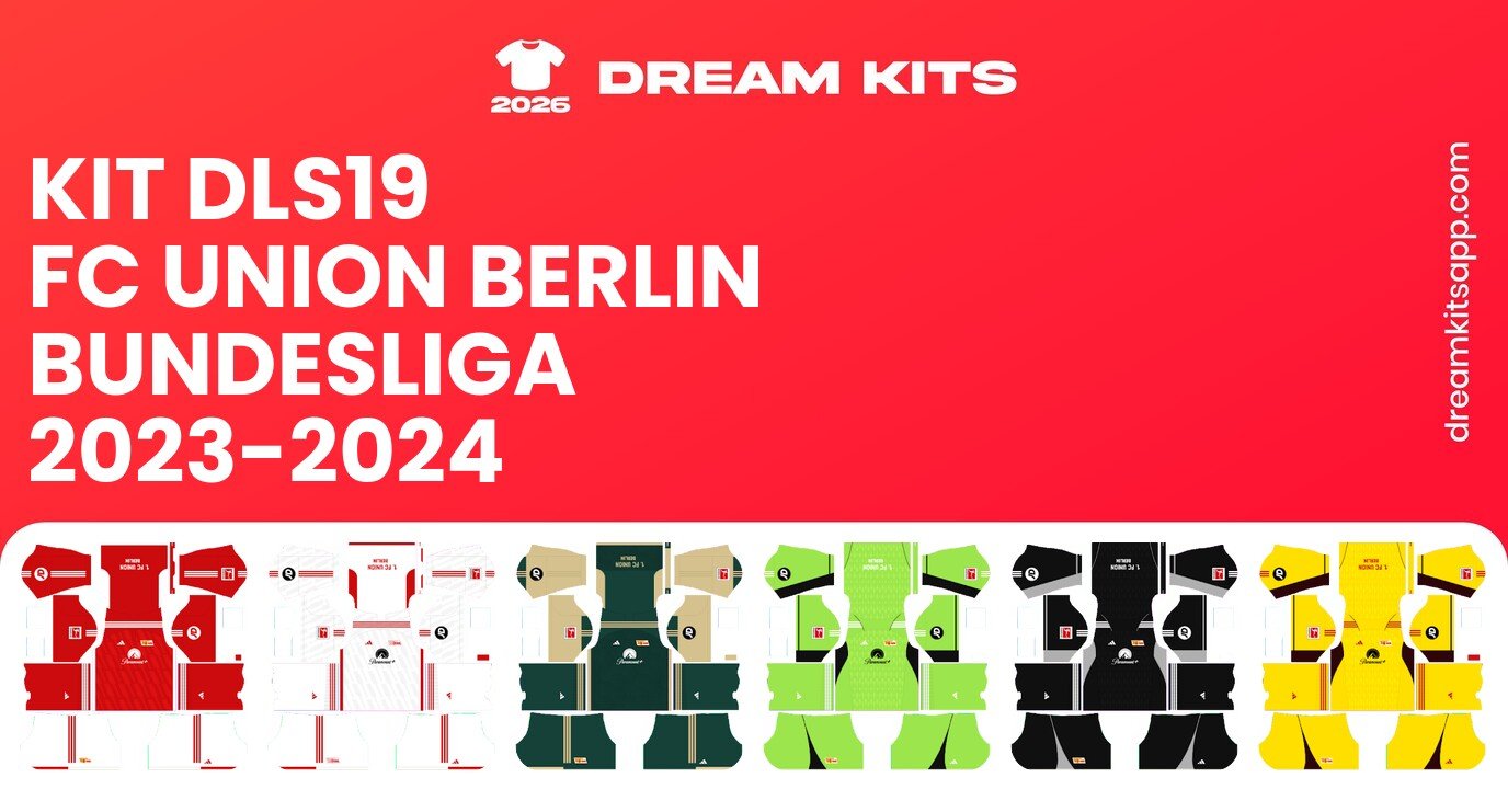 FC Union Berlin Kits Bundesliga 2023-2024 DLS19