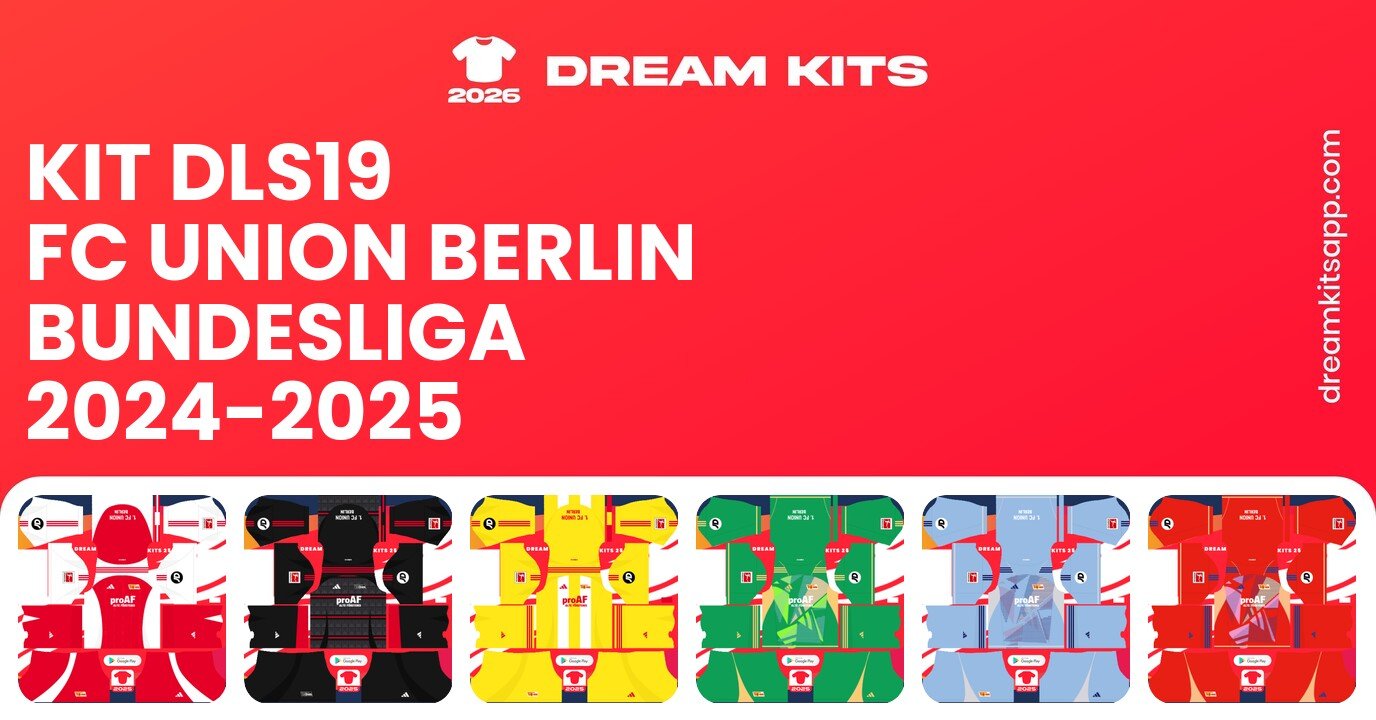 FC Union Berlin Kits Bundesliga 2024-2025 DLS19