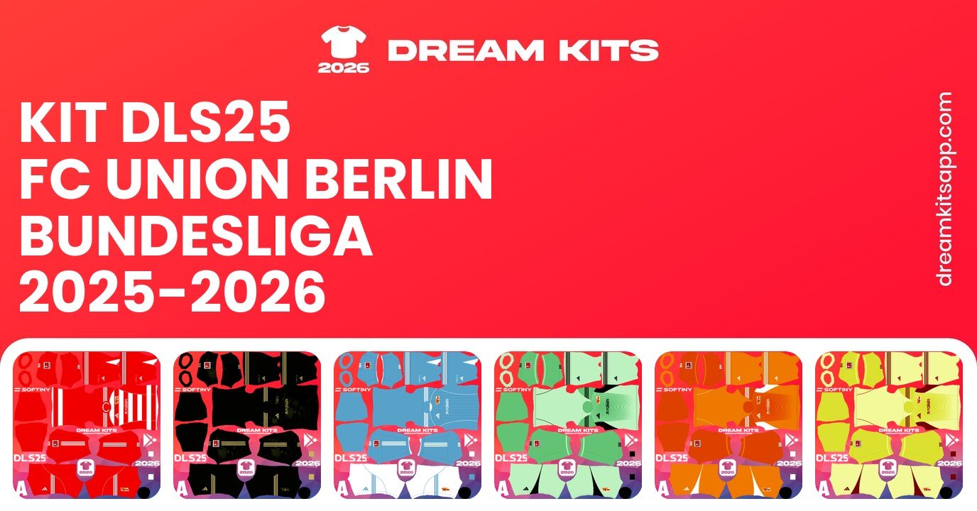 FC Union Berlin Kits Bundesliga 2025-2026 DLS25