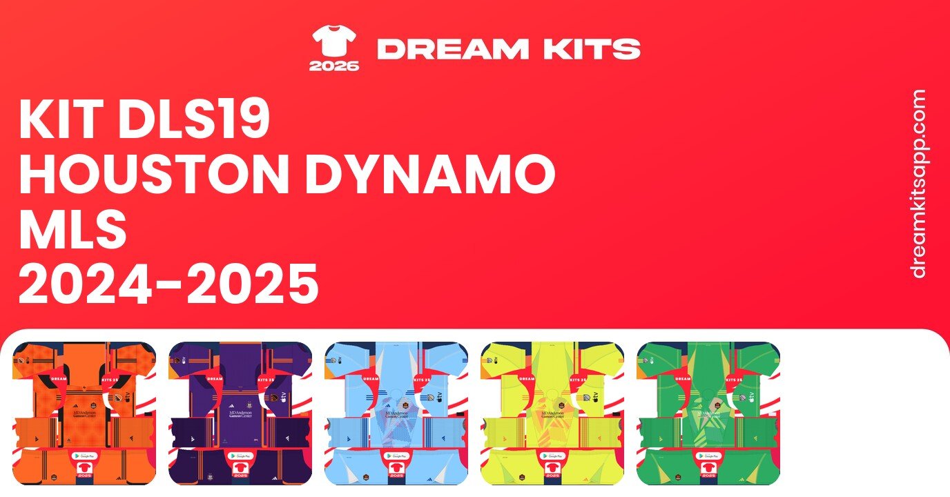 Houston Dynamo Kits MLS 2024-2025 DLS19