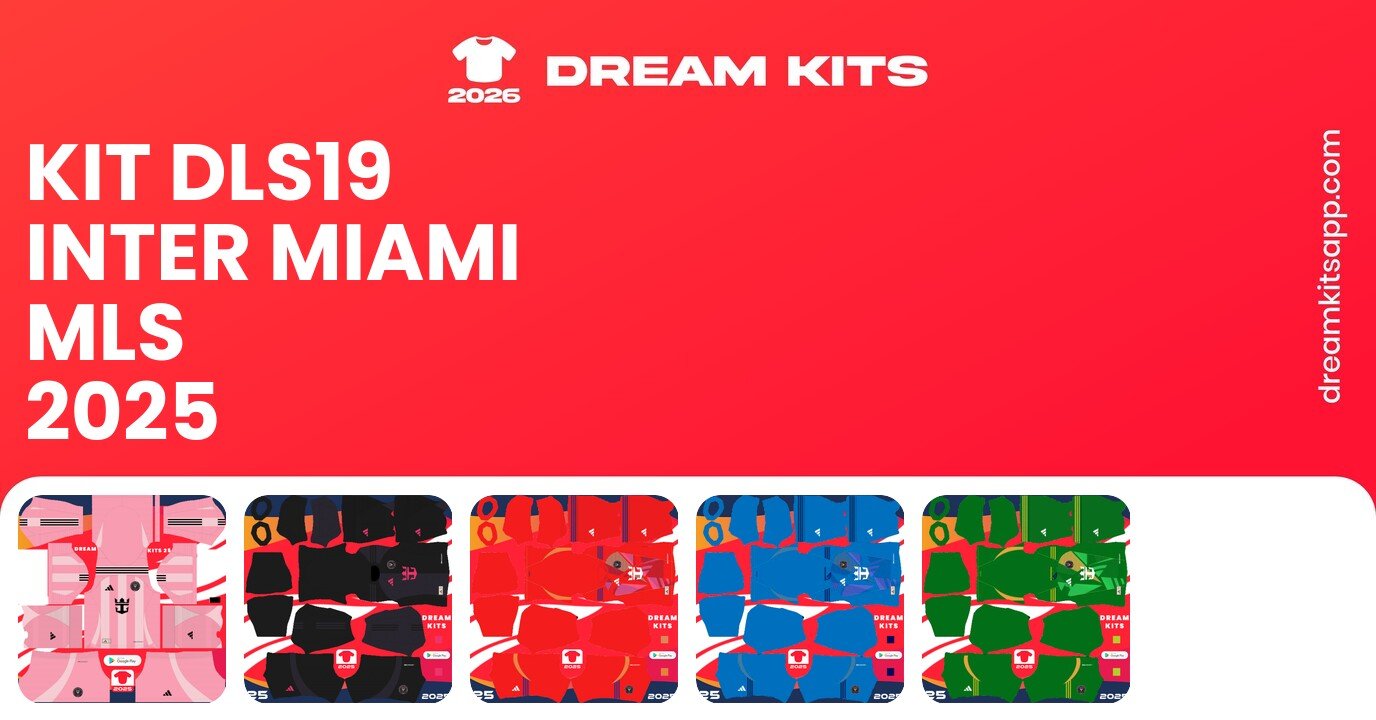 Inter Miami Kits MLS 2025 DLS19