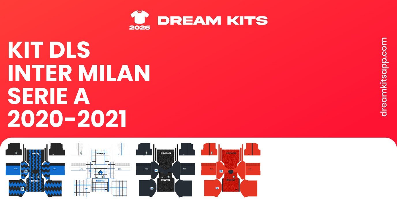 Inter Milan Kits Serie A 2020-2021 DLSC