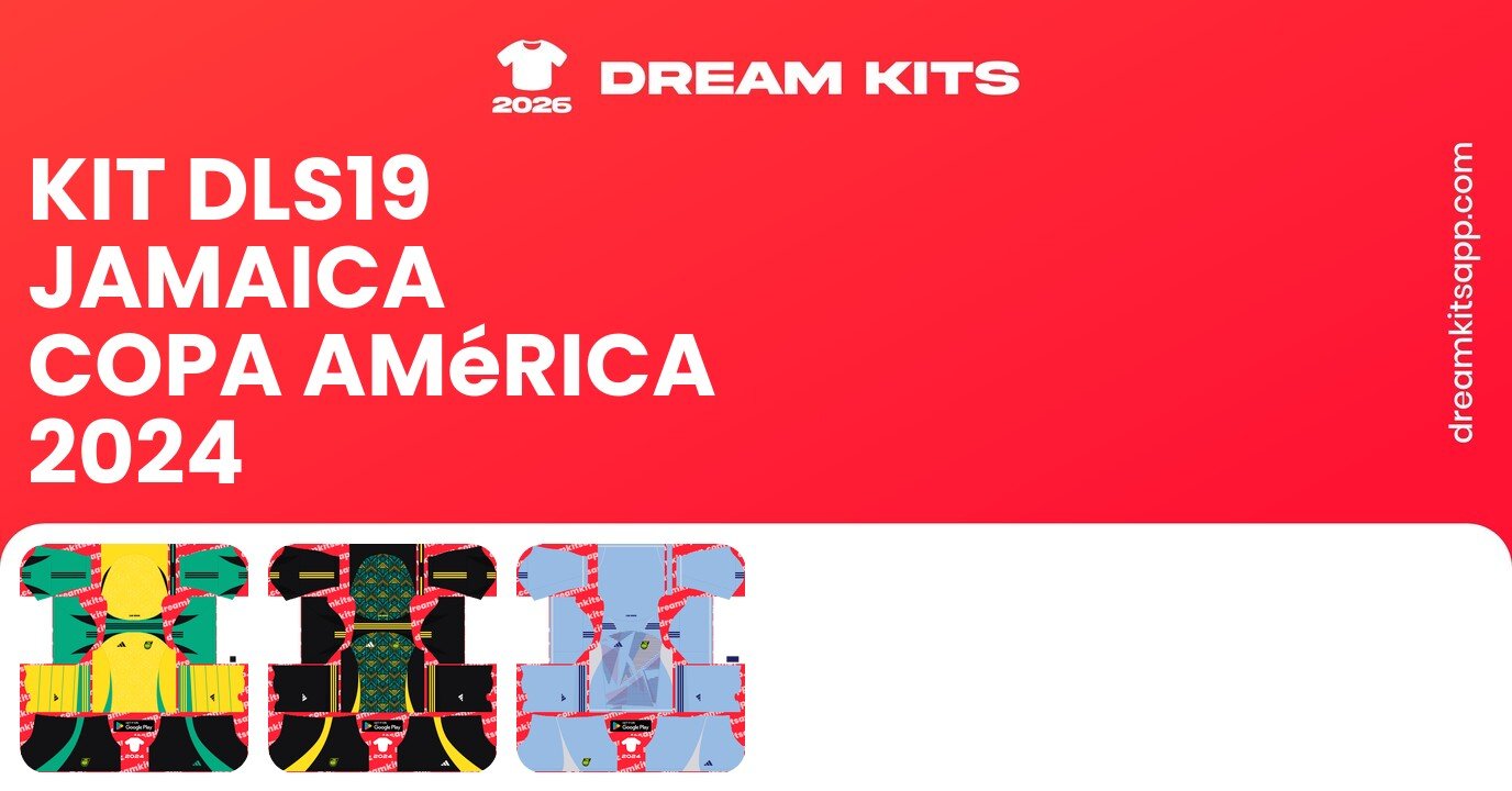 Jamaica Kits Copa América 2024 DLS19