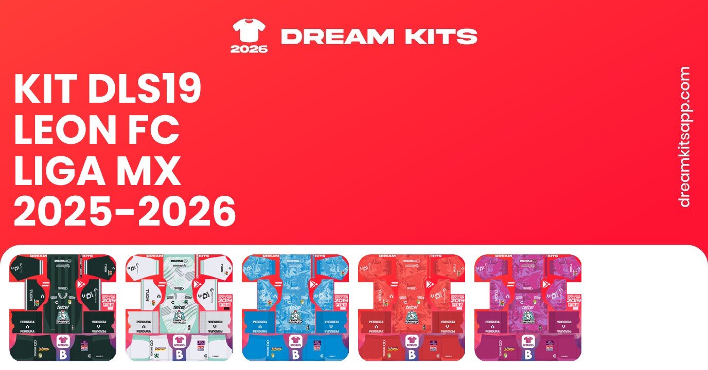 Leon FC Kits Liga MX 2025-2026 DLS19
