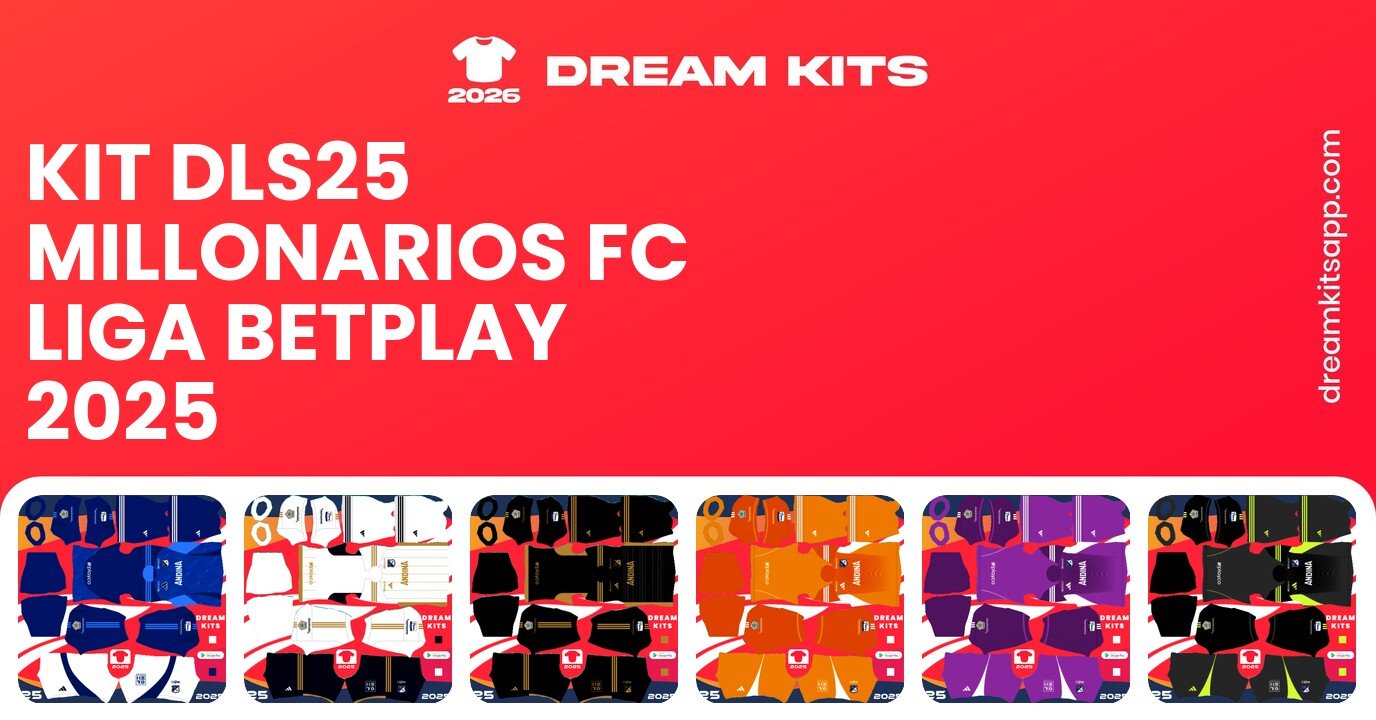 Millonarios FC Kits Liga BetPlay 2025 DLS25