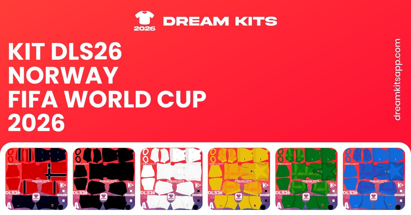 Norway Kits FIFA World Cup 2026 DLS26