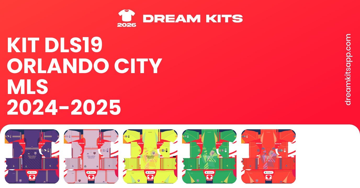 Orlando City Kits MLS 2024-2025 DLS19
