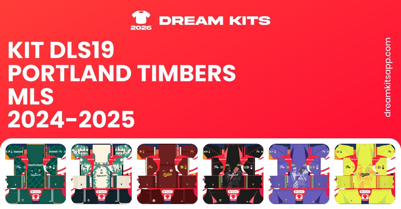 Portland Timbers Kits MLS 2024-2025 DLS19