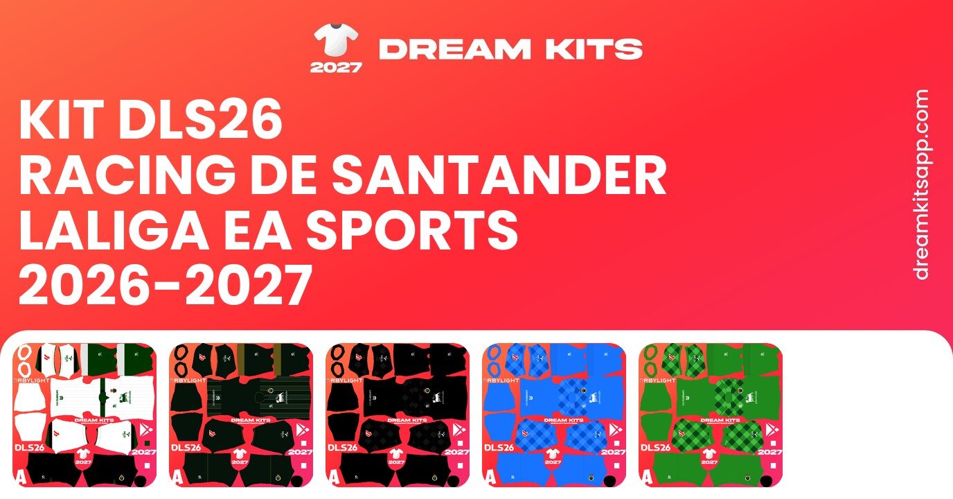 Racing de Santander Kits LaLiga EA Sports 2026-2027 DLS26