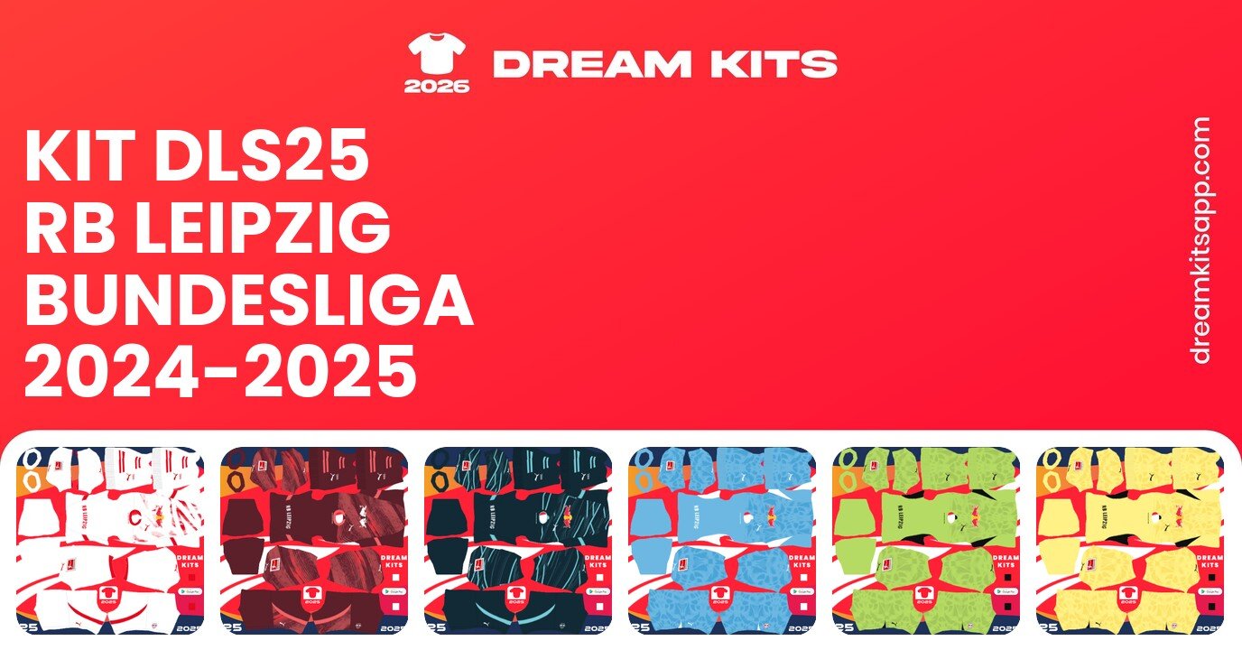 RB Leipzig Kits Bundesliga 2024-2025 DLS25