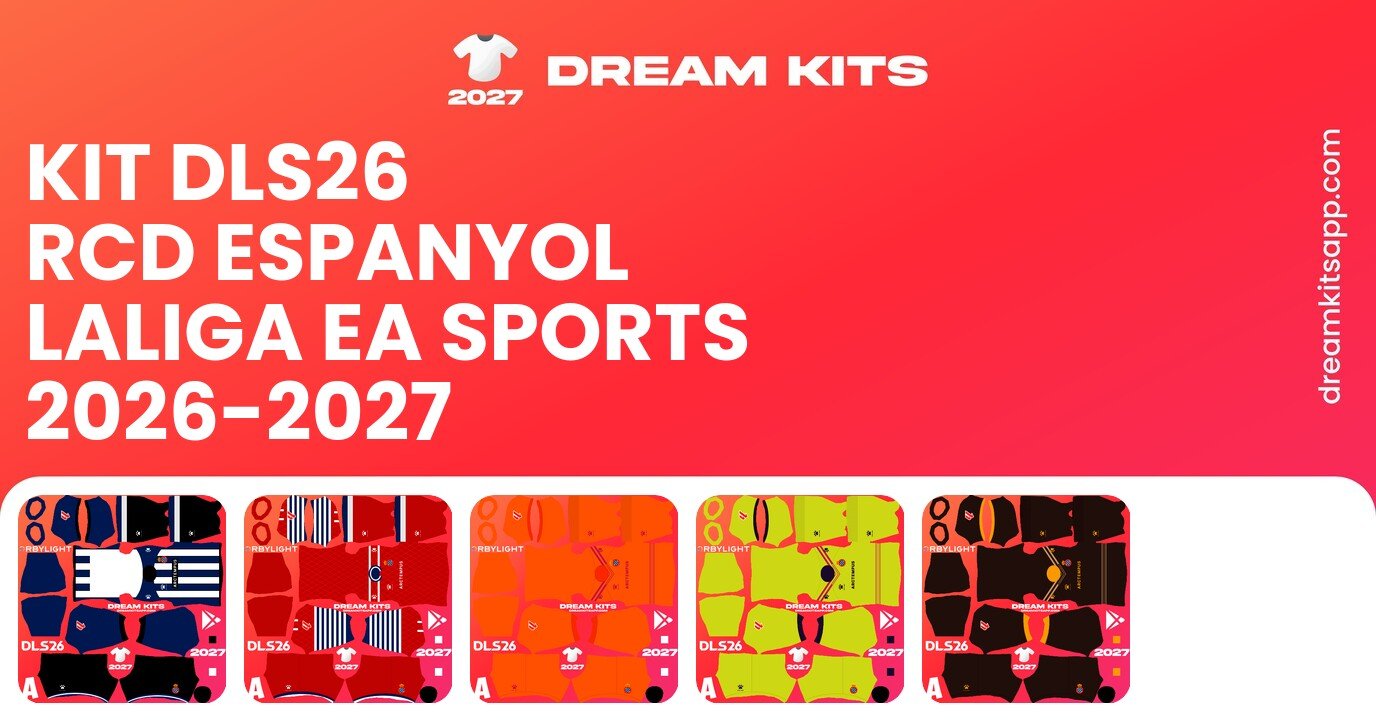 RCD Espanyol Kits LaLiga EA Sports 2026-2027 DLS26