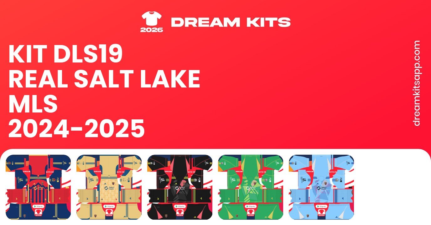 Real Salt Lake Kits MLS 2024-2025 DLS19