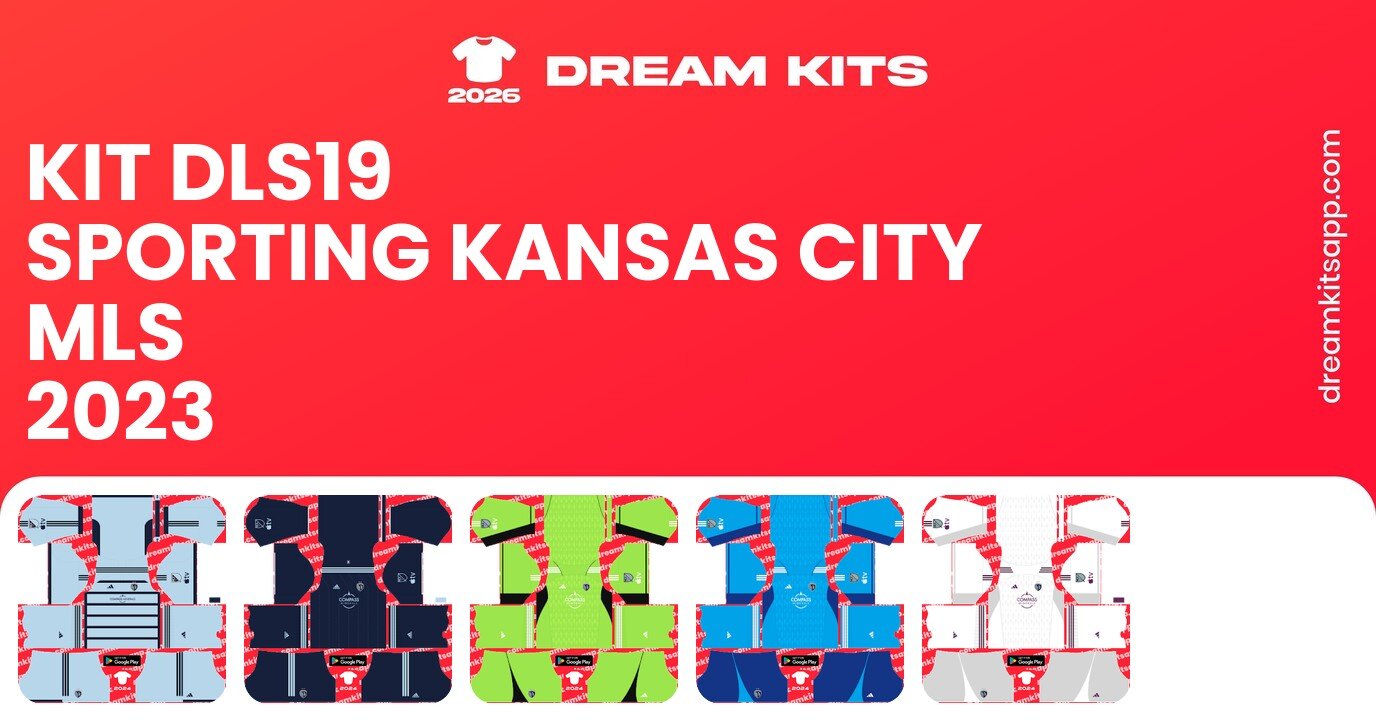 Sporting Kansas City Kits MLS 2023 DLS19