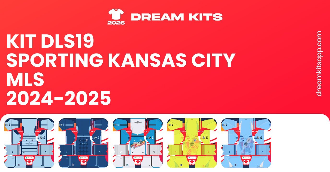 Sporting Kansas City Kits MLS 2024-2025 DLS19