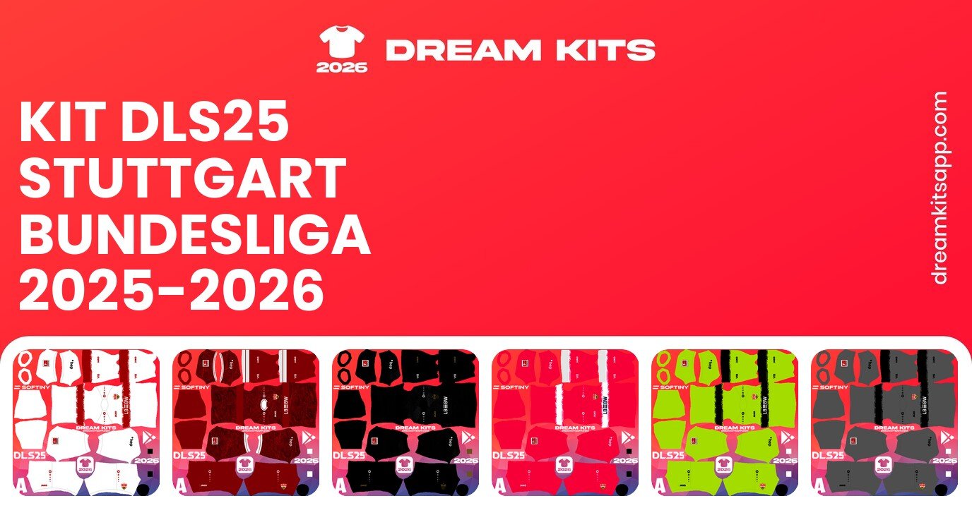 Stuttgart Kits Bundesliga 2025-2026 DLS25