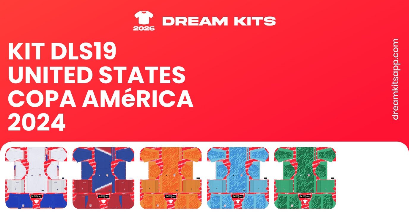 United States Kits Copa América 2024 DLS19
