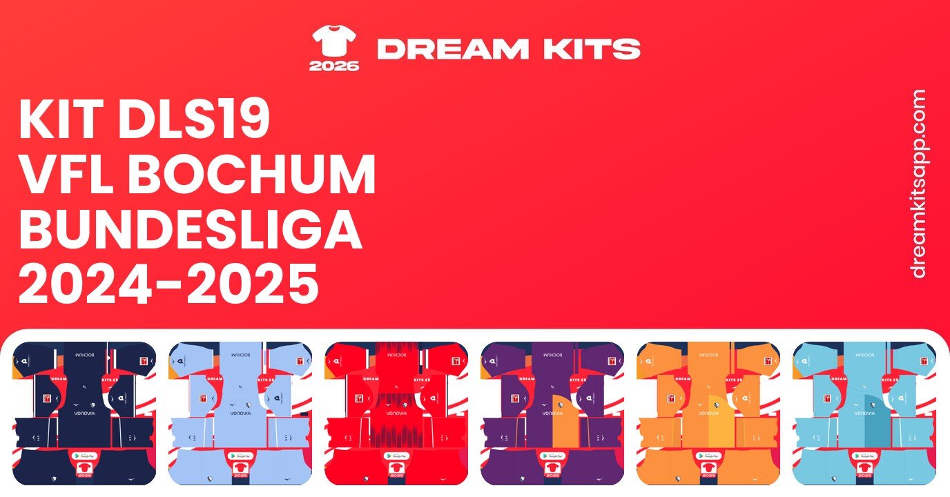 VfL Bochum Kits Bundesliga 2024-2025 DLS19