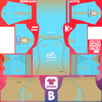 Kit Third Al Ahly Sc 2025-2026 Dream League Soccer 2019 DLS / FTS
