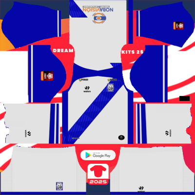 Kit Home Alianza Atlético Sullana 2025 Dream League Soccer 2019 DLS / FTS