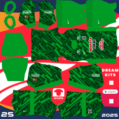 Kit GK Away Alianza Lima 2025 Dream League Soccer / DLS 2025