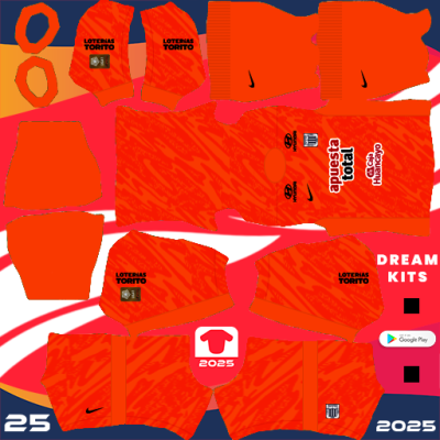 Kit GK Home Alianza Lima 2025 Dream League Soccer / DLS 2025