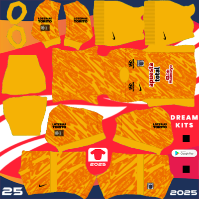 Kit GK Third Alianza Lima 2025 Dream League Soccer / DLS 2025