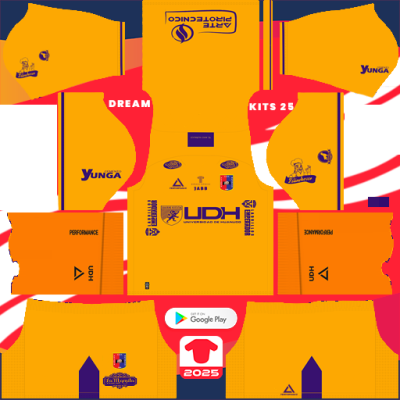 Kit / Équipement GB Extérieur Alianza Universidad 2025 Dream League Soccer 2019 DLS / FTS