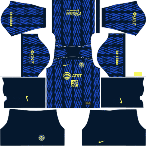 Kit / Uniforme Visitante America 2022-2023 Dream League Soccer 2019 / FTS