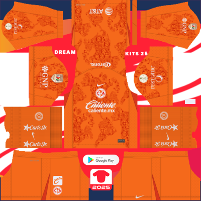 America GK Third kit 2024-2025 Dream League Soccer 2019 / FTS