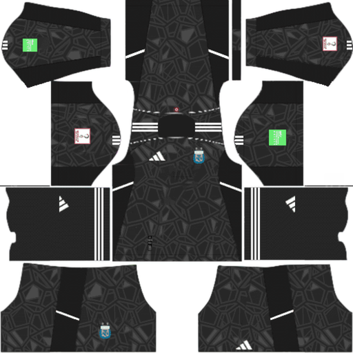 Argentina GK Home kit 2022 Dream League Soccer 2019 / FTS