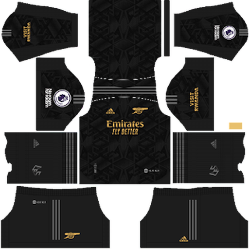 Arsenal Away kit 2022-2023 Dream League Soccer 2019 / FTS