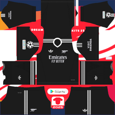 Kit arsenal dream league soccer 2016 online