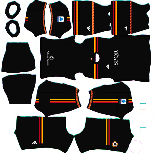 AS Roma Third kit 2023-2024 Dream League Soccer 2025