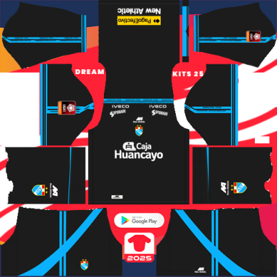 Kit Away Asociación Deportiva Tarma 2025 Dream League Soccer 2019 DLS / FTS