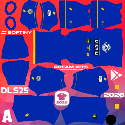 Kit / Équipement GB Troisième Atlético Bucaramanga 2025 Dream League Soccer / DLS 2025 512x512 PNG