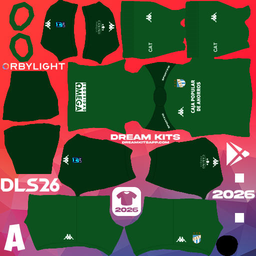 Kit Goalkeeper Third Atlético Tucuman 2026 Dream League Soccer / DLS 2026 512x512 PNG