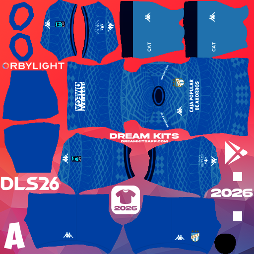 Kit Third Atlético Tucuman 2026 Dream League Soccer / DLS 2026 512x512 PNG