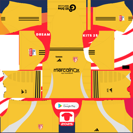 Aves Futebol SAD Away kit 2024-2025 Dream League Soccer 2019 / FTS