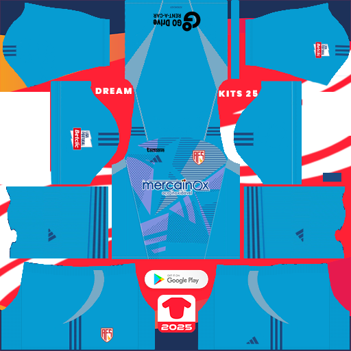 Aves Futebol SAD GK Home kit 2024-2025 Dream League Soccer 2019 / FTS