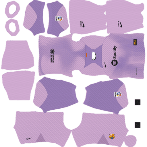 Barcelona GK Third kit 2022-2023 Dream League Soccer 2025