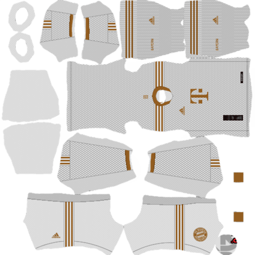 Kit / Uniforme Visitante Bayern Munich 2022-2023 Dream League Soccer 2025