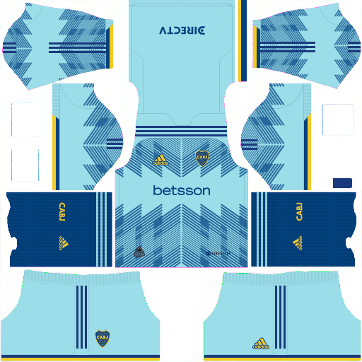 CA Boca Juniors Third kit 2023 Dream League Soccer 2019 / FTS